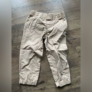 Carter’s 3T pants light fabric pull on cream
